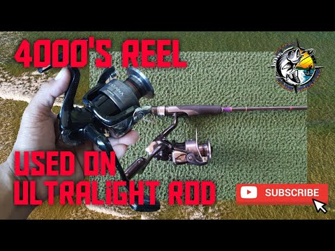 4000 series reel on ultra light fishing rod, 6 Feet Rod on Shore Casting, Drifter's Adventures