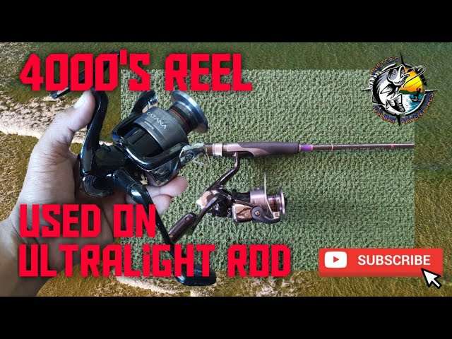 4000 series reel on ultra light fishing rod, 6 Feet Rod on Shore Casting, Drifter's Adventures