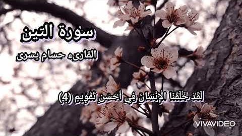 سورة التين | تلاوة خاشعة-القارىء حسام يسرى  Hossam Youssry Sorat AlTeen