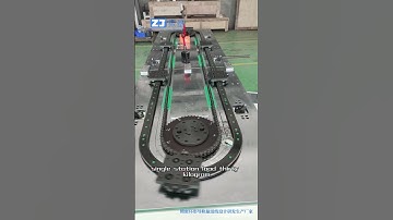 Elliptical guideway conveyor line, ring guide driven track system, automation conveyor equipment