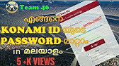 How To Change Konami Id Password Pes Youtube How To Change Konami Id Password Pes Youtube
