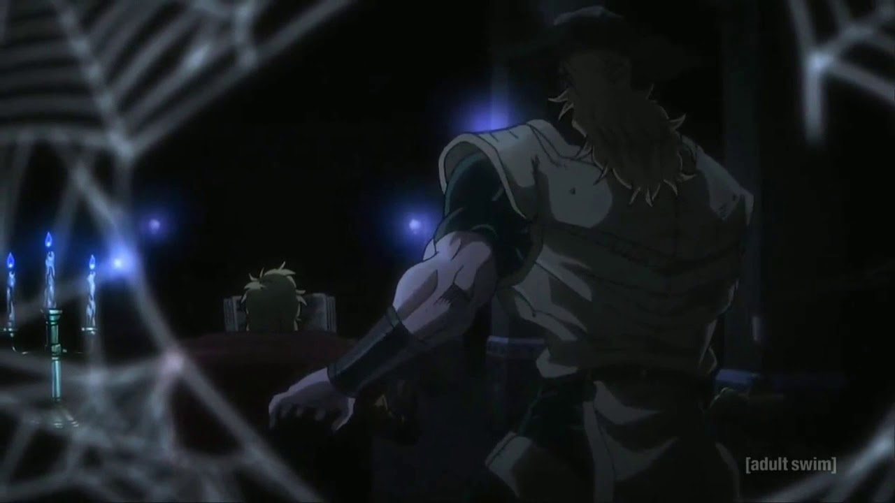 Jojo's Bizarre Adventure (Stardust Crusaders) DIO Spooks Hol Horse (English Dub)