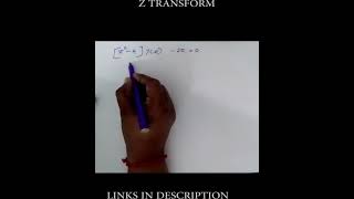 Solve yn+2-4yn=0   y0=0  y1=2 Z TRANSFORM #chemistry #yinterceptofastraightline #maths