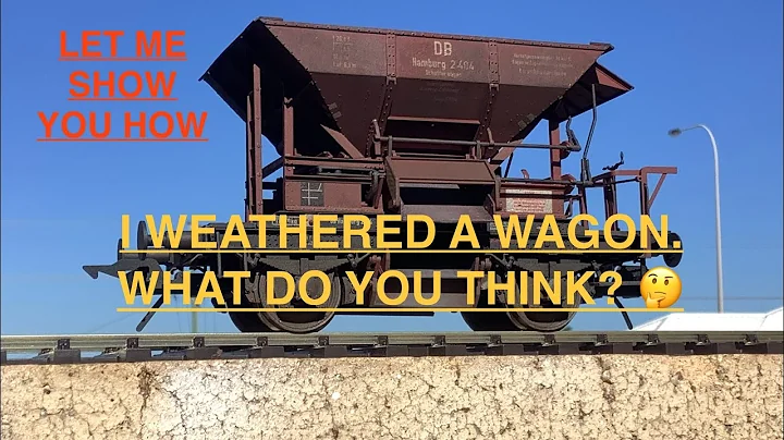Weathering A Model Railway Metal Bodied Wagon