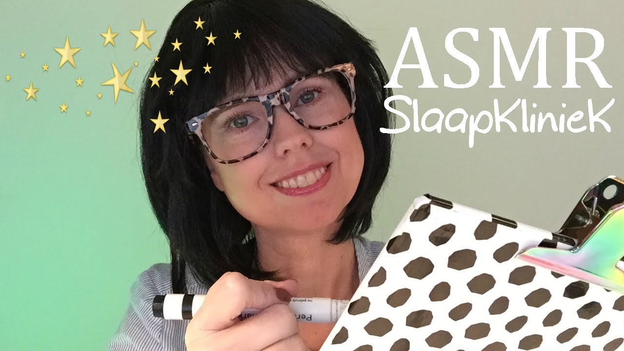 ASMR Slaapkliniek | Sleep Clinic | Trigger Test | Fluisteren | Dutch ASMR