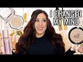 I CHANGED MY MIND ABOUT THESE MAKEUP PRODUCTS...GOOD & BAD!