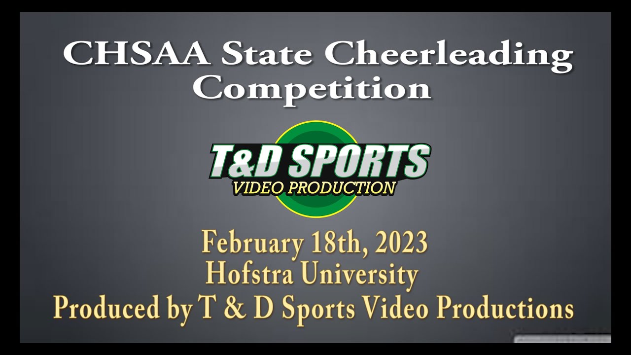 CHSAA State Cheerleading Competition February 18th, 2023 Hofstra