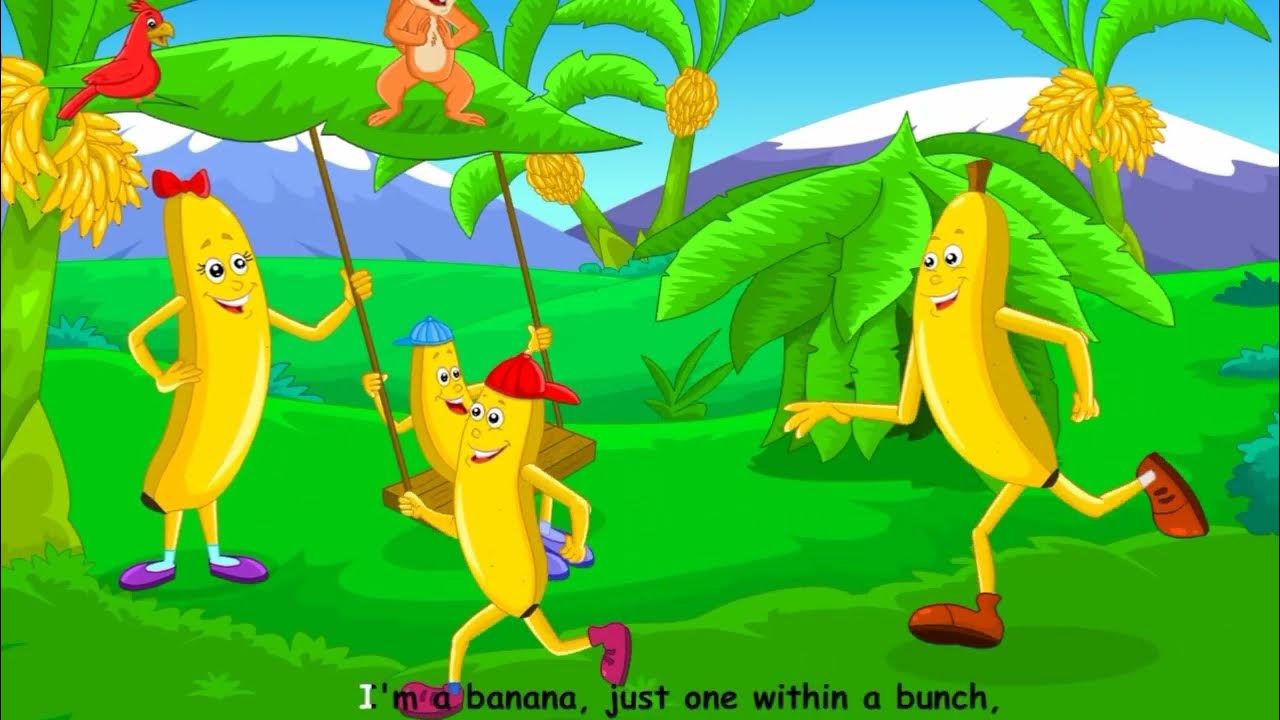 How Kids Learns Fruits with This Amazing 123 Banana Poem Songpreschool
