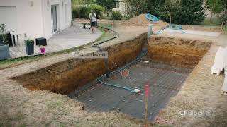 Structure Polystyrène Pour Construction De Piscine Cfblock - Présentation Et Démonstration - En