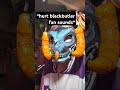 why. #fursuit #furries #scared #blackbutler #fypシ #furry