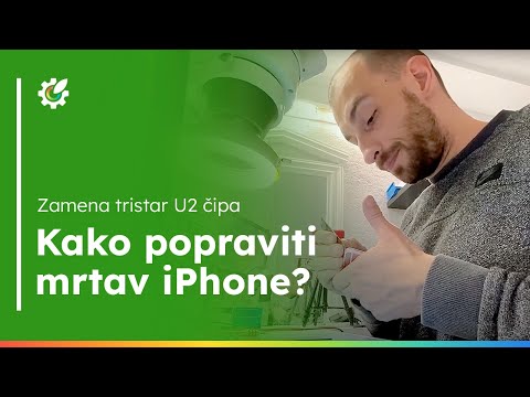 Kako popraviti MRTAV iPhone!? ZAMENA TRISTAR (U2) ČIPA
