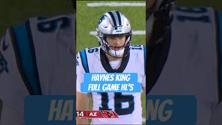 Haynes King Full Game Highlights | Hall of Fame Game vs Cardinals | Carolina Panthers