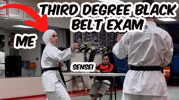 How I TESTED For My THIRD DEGREE BLACK BELT Exam | FULL BREAKDOWN