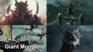Epic Giant Monsters Movie Scenes Of All Time