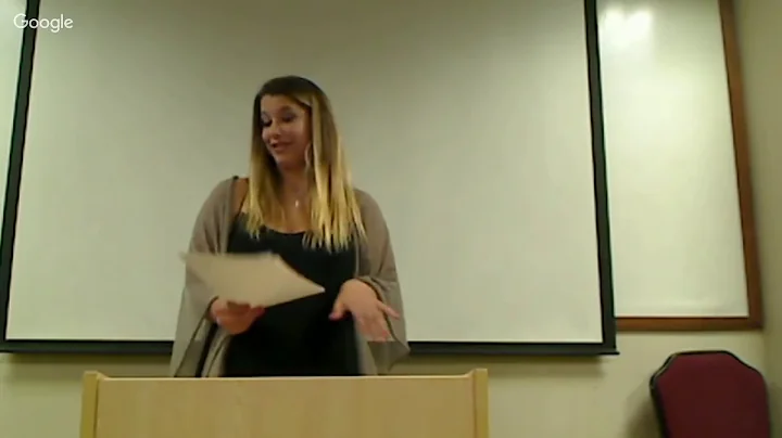 Rebecca Sousa  Presentation of Learning "The Portu...