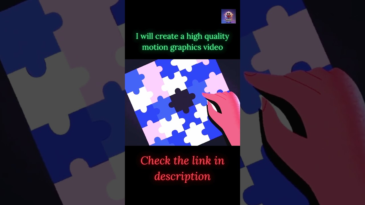 I will create a high quality motion graphics video 