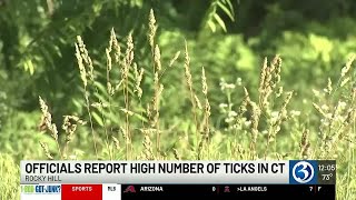 VIDEO: Connecticut tick submissions on pace for record high this year