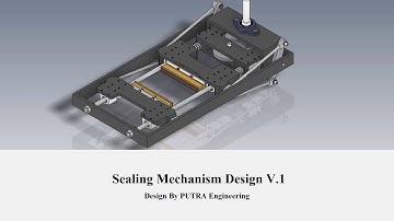 Autodesk Inventor - Sealing Mechanism Design V.1