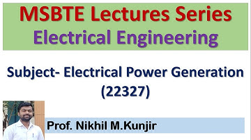 Nuclear fission & fusion| Waste Disposal EPG-22327|Unit-1 Lect.-2|Electrical Engineering| EE3I|MSBTE