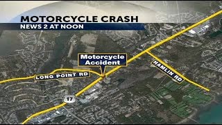 Motorcycle crash on Highway 17