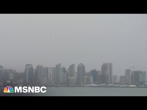 'We never have this:' San Diego and Palm Springs prep for rare tropical storm