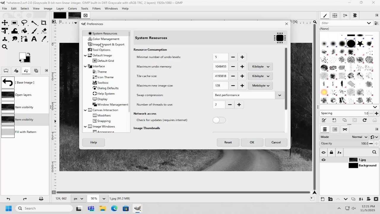 Как преобразовать импортированные изображения в формат с плавающей точкой в ​​GIMP [Руководство]