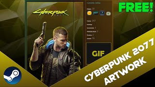 Cyberpunk 2077 | FREE Animated Steam Artwork ( Download Link) [DryreL]