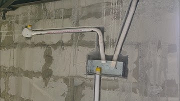 AAC Blocks Construction | AAC Block Electrical Piping Work | AAC  Block Piping Technique