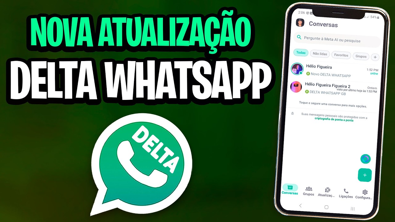 🤩NOVO DELTA WHATSAPP 2026 ATUALIZADO COM NOVAS FUNÇÕES FUNCIONANDO TUDO