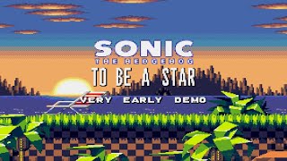 playing sonic the hedgehog be a star (a sonic 1 rom hack early demo)