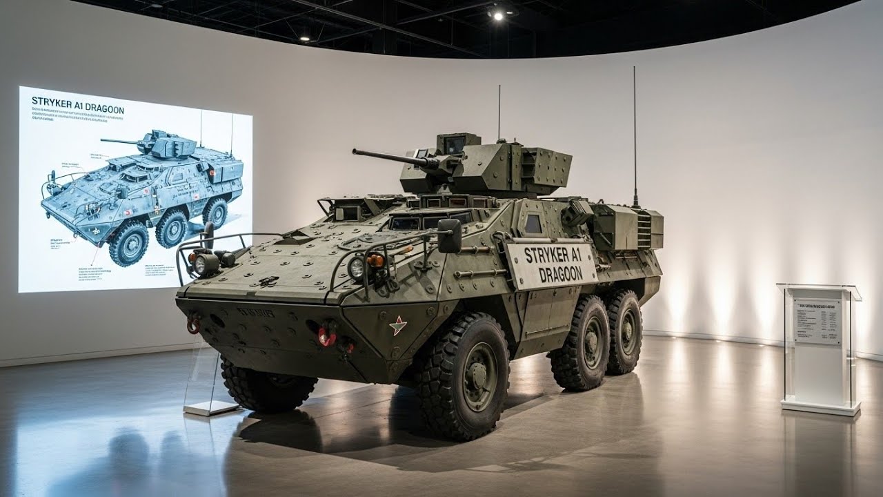 “Stryker A1 Dragoon – The U.S. Army’s Next-Gen Armored Beast in 2025!”