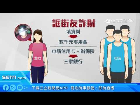 強逼街友辦卡詐銀行　「蘆洲大姐頭」落網│三立新聞台