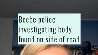 Police investigating body found on roadside in Central Arkansas