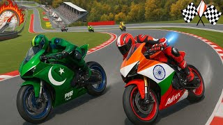 INDIA VS PAKISTAN BIKE RACING GTA BIKE RACING GT MOTOR DRAG RACING AND HARD TRACK