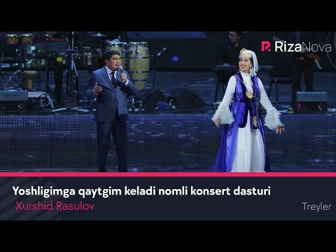 Xurshid Rasulov — Yoshligimga qaytgim keladi nomli konsert dasturi 2021 (treyler)