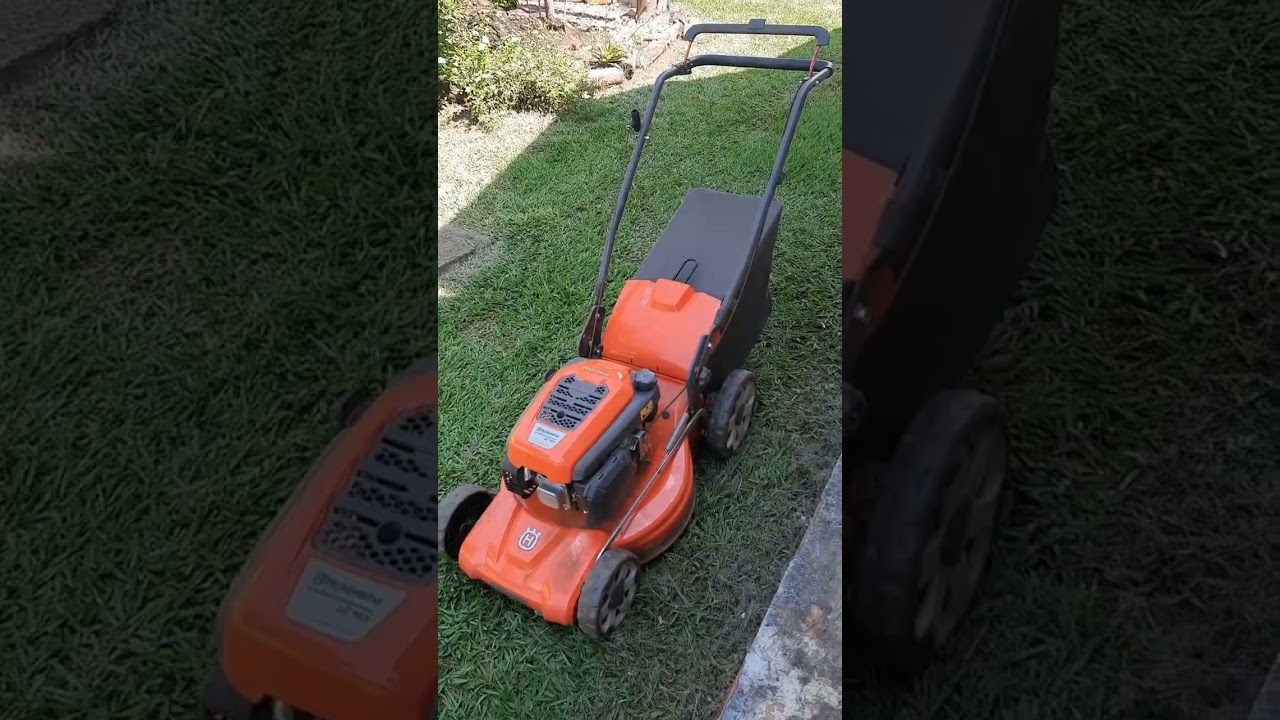Cortador de grama Husqvarna LC 151 depois de 1 ano usando...