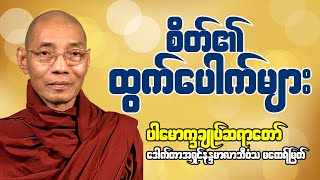 စိတ်၏ထွက်ပေါက်များ တရားတော် ပါမောက္ခချုပ်ဆရာတော် အရှင်ဘဒ္ဒန္တ ဒေါက်တာနန္ဒမာလာဘိဝံသ တရား ဒေသနာတော်