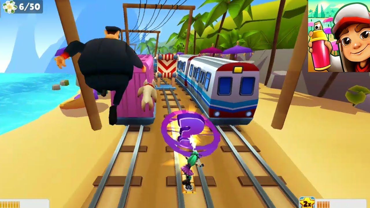 SUBWAY SURFERS BALI : MYSTERY MONDAY NINA!
