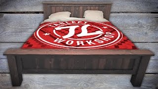 TIMELAPSE: Construction Lumber Bed Frame
