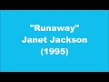 Janet Jackson Runaway 1995 
