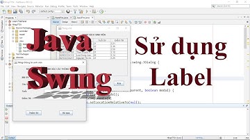 Java Swing 006: Cách sử dụng label-nhãn