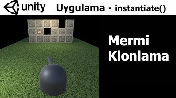 Unity Uygulama 2 Mermi Atma Sistemi (Obje Klonlama)