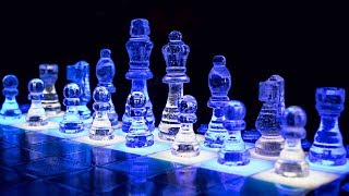 Необычные шахматы из эпоксидной смолы своими руками