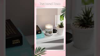 Lazy Cat Scented Soy Candle: Funny Gift for Cat Lover