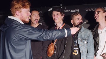 Intervju med Huanastone backstage på den internationella finalen av Emergenza Festival 2017