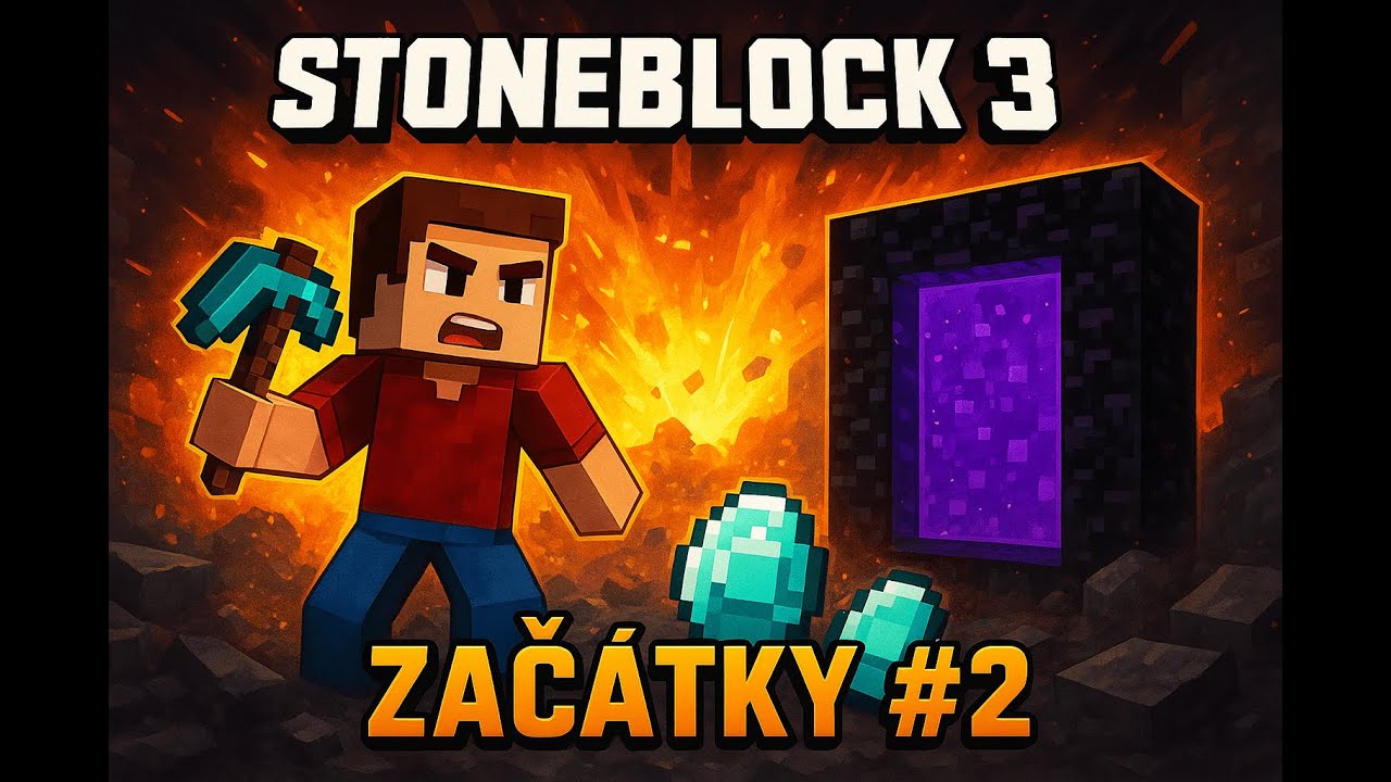 Začátky create malá automatizace (STONEBLOCK 3) díl 2