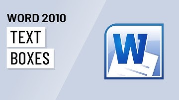 Word 2010: Text Boxes