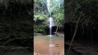 NATURE CALLING IN GHANA #visitghana #travel #ogt #waterfall #tourghana #