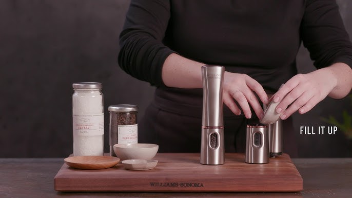Latent Epicure Battery Powered Salt and Pepper Mill Unboxing and Demo 