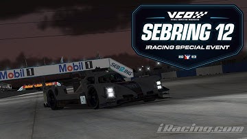 2023 Sebring 12 iRacing Special Event (Part 1)